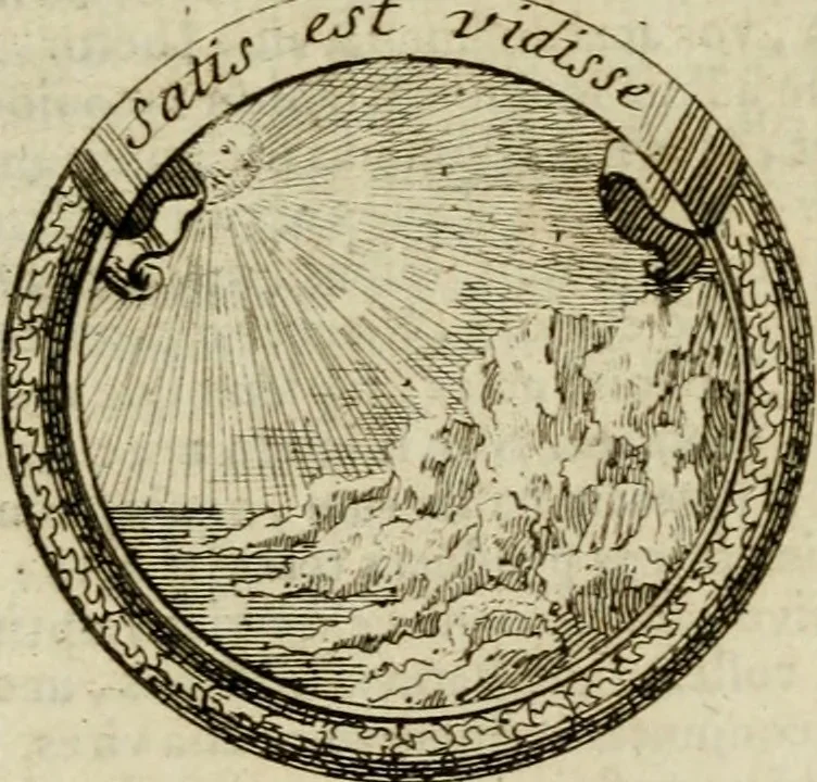 An illustration from Caroli Ruaei e Societate Jesu Carminum libri quatuor, 1688, leaf 158
