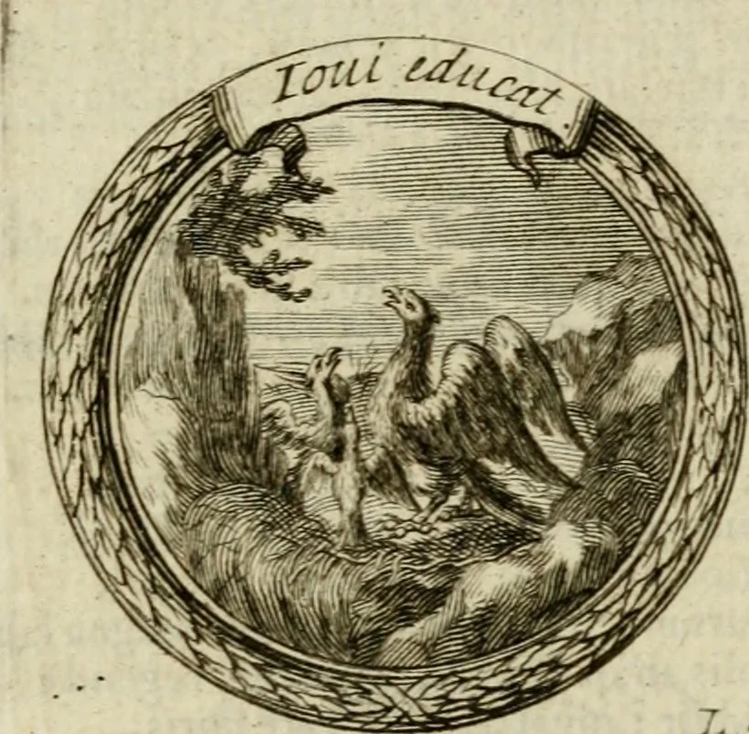 An illustration from Caroli Ruaei e Societate Jesu Carminum libri quatuor, 1688, leaf 164