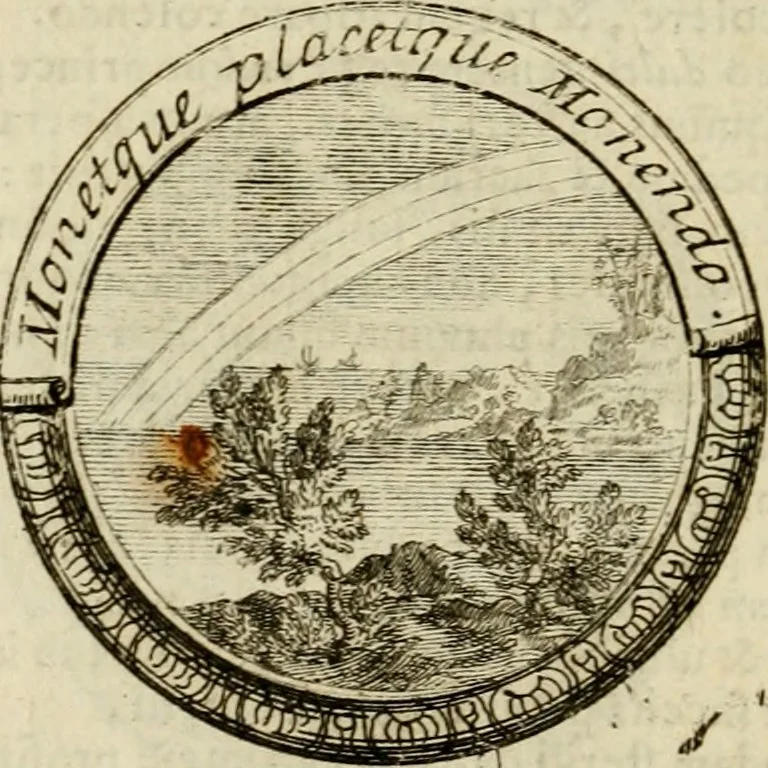 An illustration from Caroli Ruaei e Societate Jesu Carminum libri quatuor, 1688, leaf 173