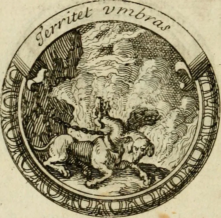 An illustration from Caroli Ruaei e Societate Jesu Carminum libri quatuor, 1688, leaf 191