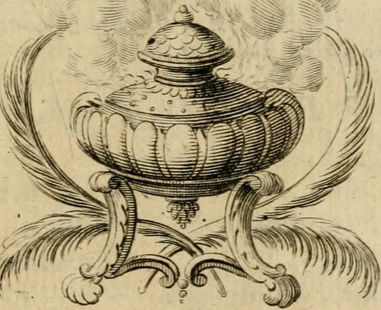 An illustration from Caroli Ruaei e Societate Jesu Carminum libri quatuor, 1688, leaf 52