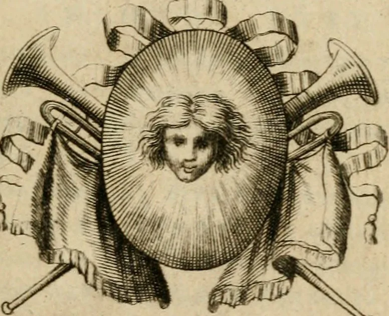 An illustration from Caroli Ruaei e Societate Jesu Carminum libri quatuor, 1688, leaf 6