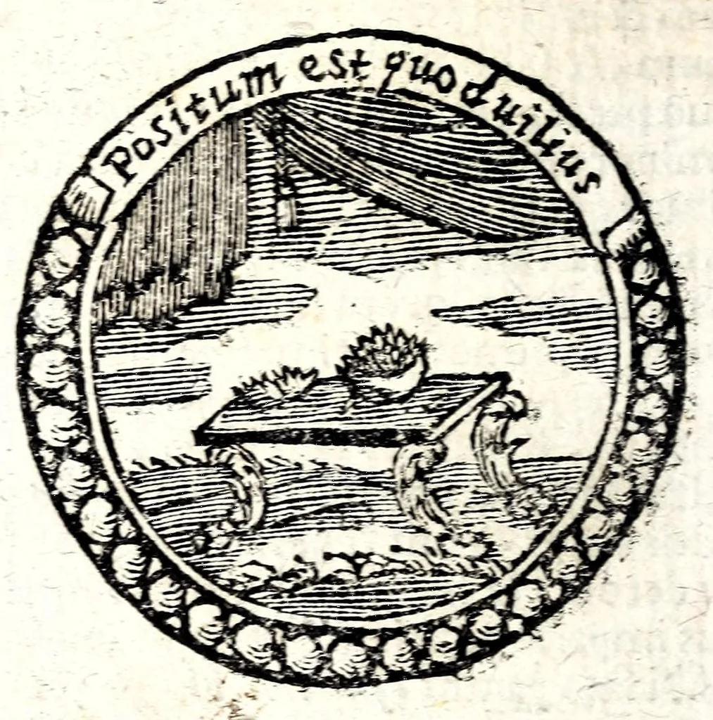 An illustration from Caroli Ruaei e Societate Jesu Carminum libri quatuor, 1699, leaf 164