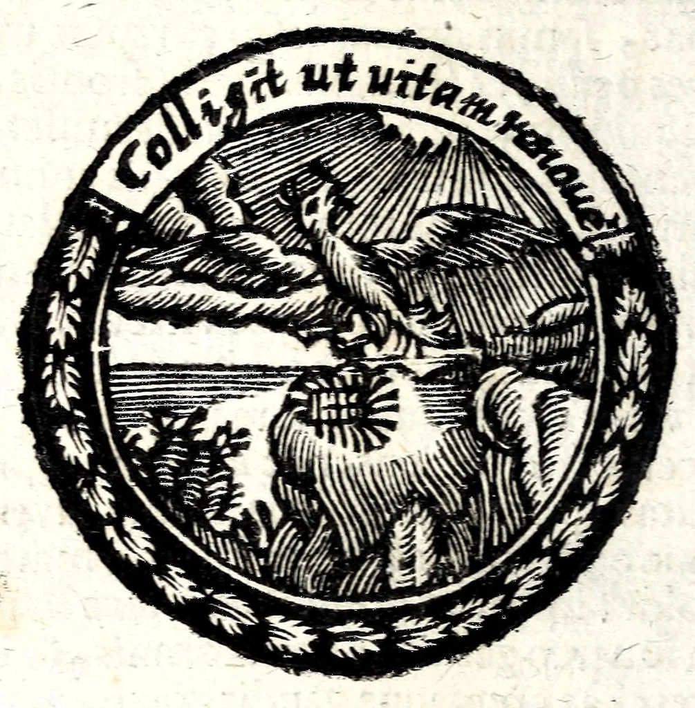 An illustration from Caroli Ruaei e Societate Jesu Carminum libri quatuor, 1699, leaf 172