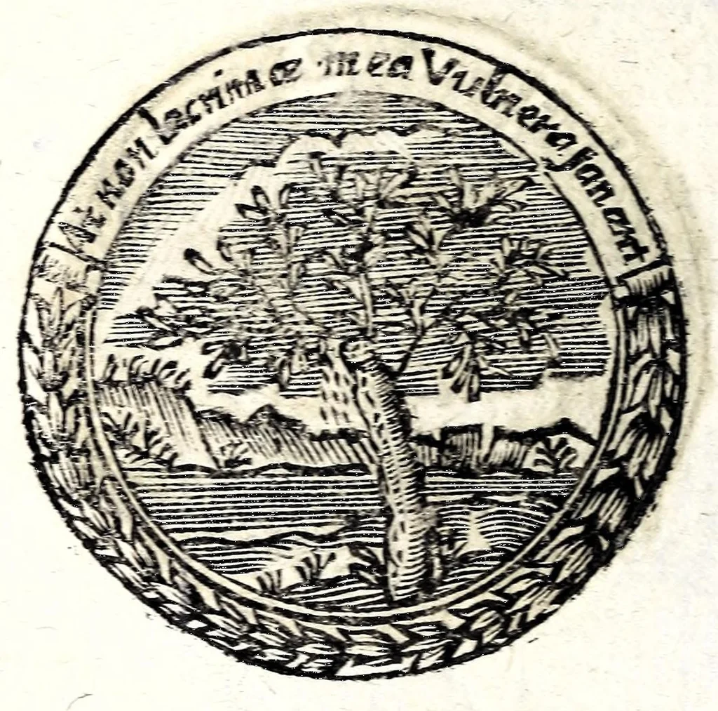 An illustration from Caroli Ruaei e Societate Jesu Carminum libri quatuor, 1699, leaf 180