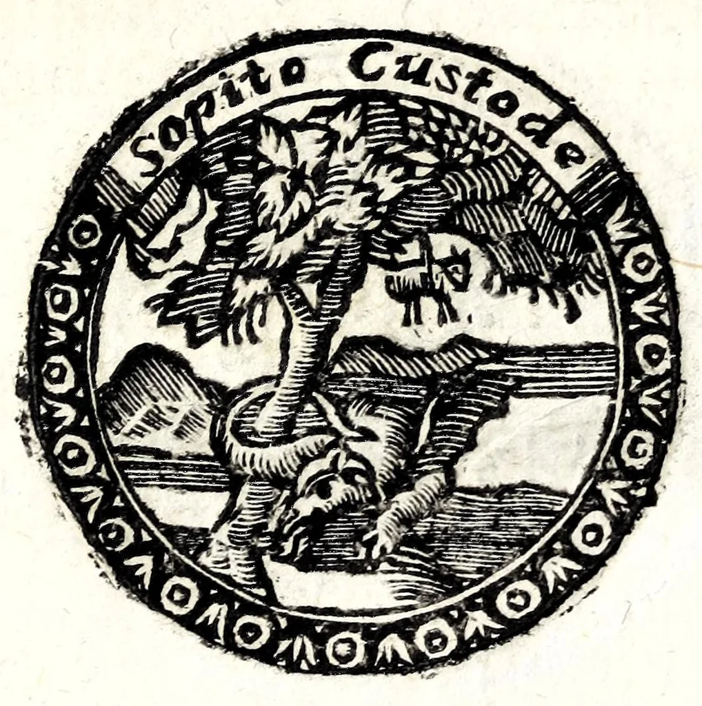 An illustration from Caroli Ruaei e Societate Jesu Carminum libri quatuor, 1699, leaf 183