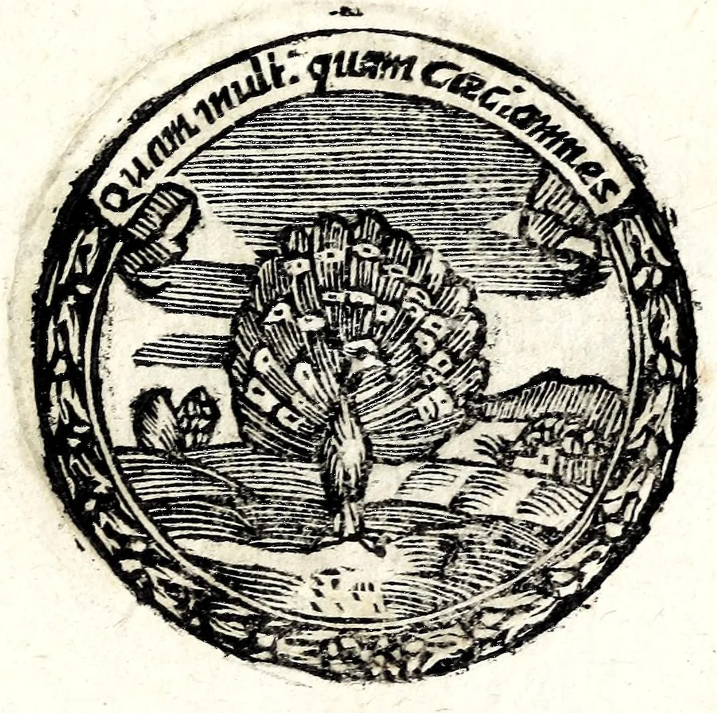 An illustration from Caroli Ruaei e Societate Jesu Carminum libri quatuor, 1699, leaf 185