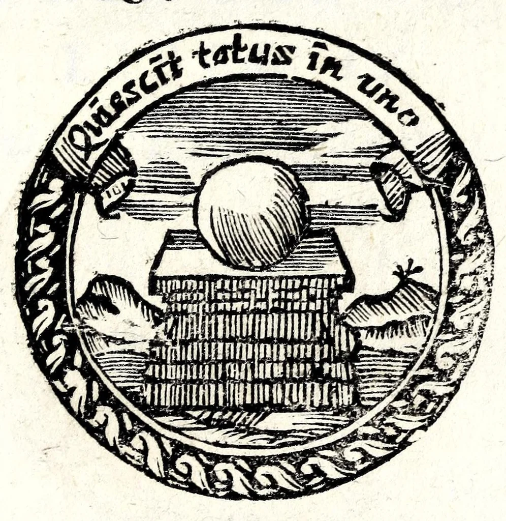 An illustration from Caroli Ruaei e Societate Jesu Carminum libri quatuor, 1699, leaf 197