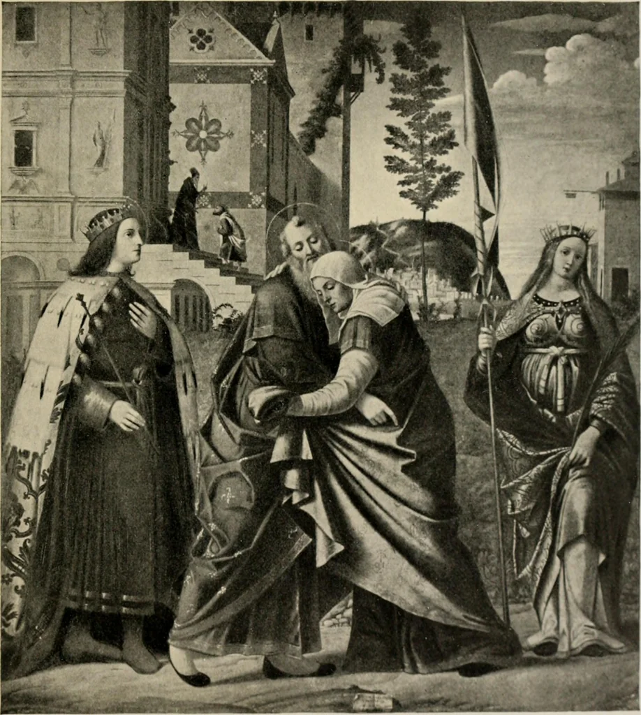 An illustration from Carpaccio, 1903, leaf 24