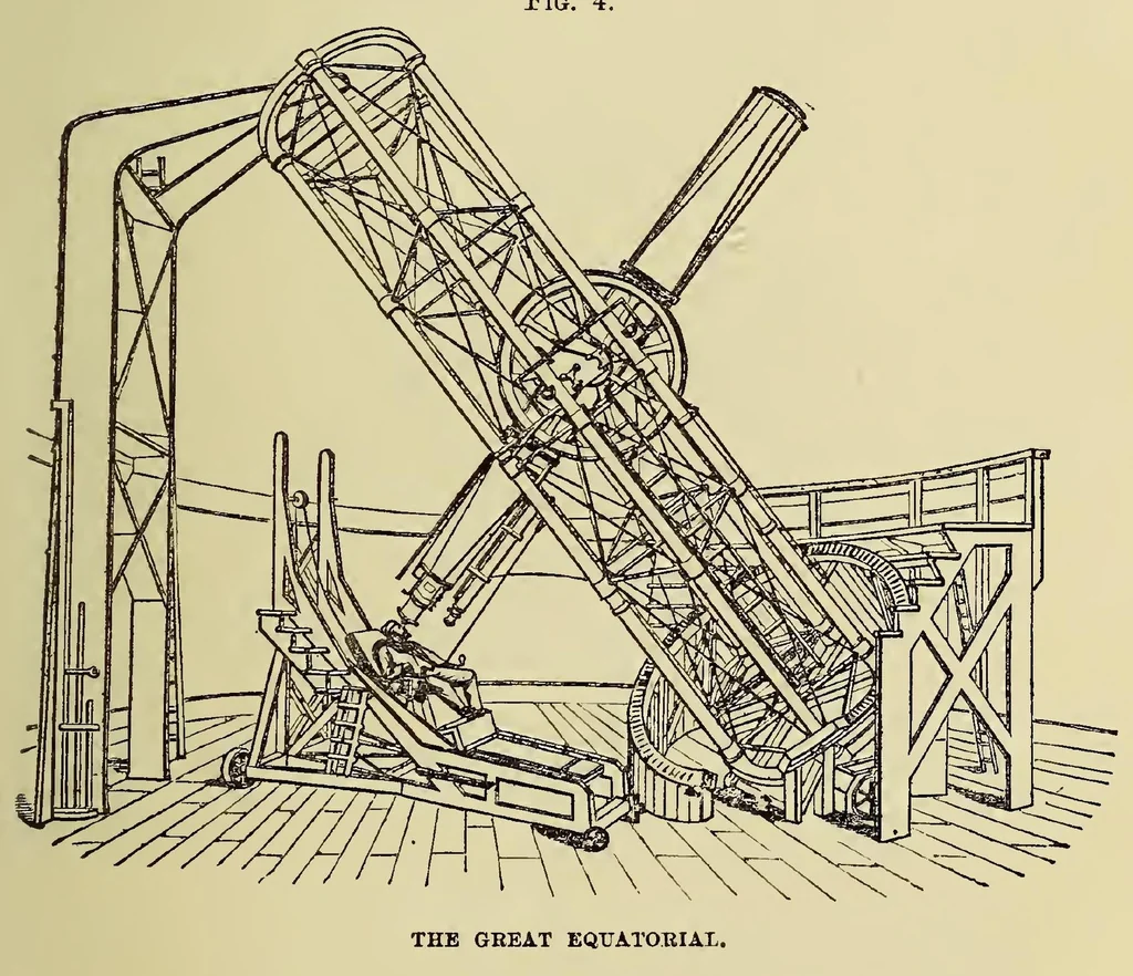 An illustration from Greenwich Observatory, 1872, leaf 10