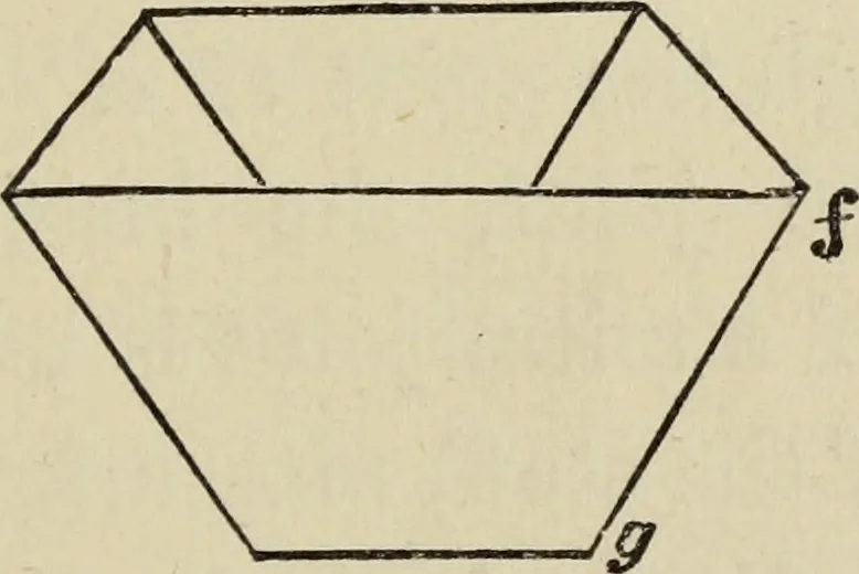 An illustration from The carpenter's and joiner's hand-book : containing a complete treatise on framing hip and valley roofs ..., 1888, leaf 40