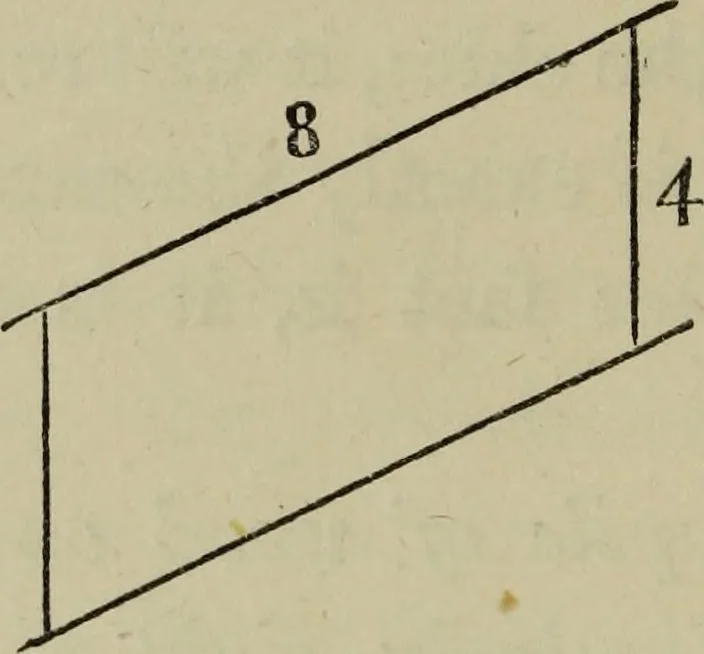 An illustration from The carpenter's and joiner's hand-book : containing a complete treatise on framing hip and valley roofs ..., 1888, leaf 49