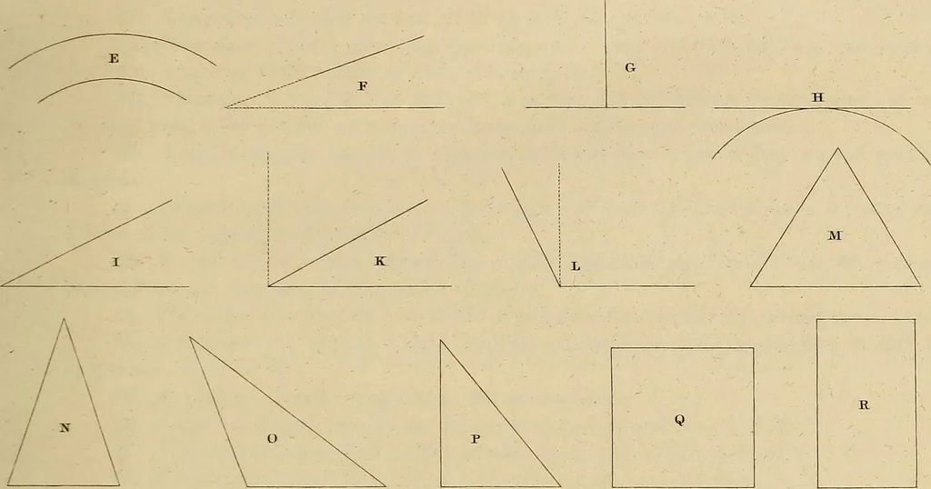 An illustration from The carpenter's new guide: being a complete book of lines for carpentry and joinery, 1848, leaf 14