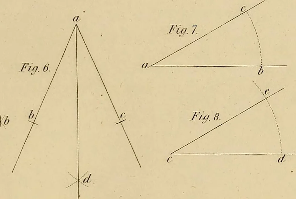 An illustration from The carpenter's new guide: being a complete book of lines for carpentry and joinery, 1848, leaf 18