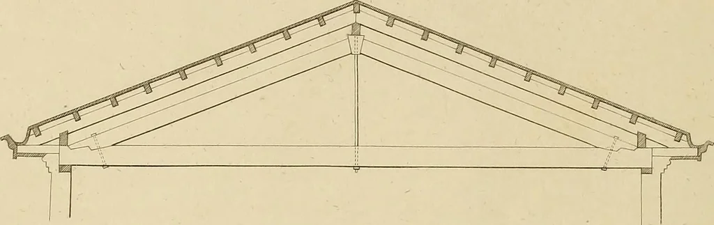 An illustration from The carpenter's new guide; a complete book of lines for carpentry and joinery, treating fully on practical geometry, soffits, groins, niches, roofs, and domes, and containing a great variety of original designs. Also a full exemplification of the theory and practice of stair building, cornices, mouldings, and dressings of every description. Including also some observations and calculations on the strength of timber, 1854, leaf 141