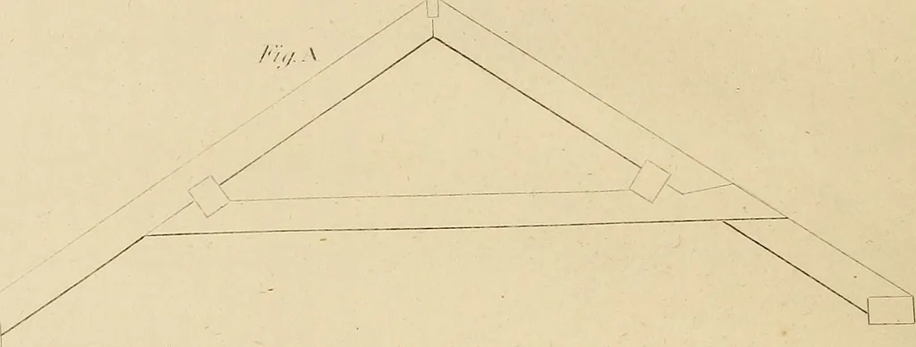 An illustration from The carpenter's new guide: being a complete book of lines for carpentry and joinery, 1850, leaf 149