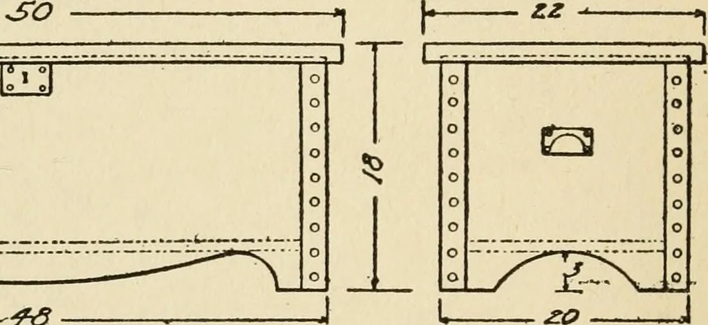 An illustration from Carpentry for beginners;, 1917, leaf 115