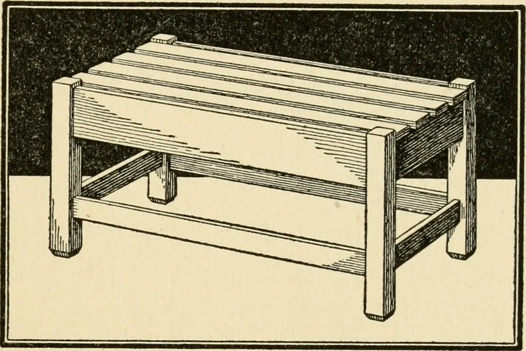 An illustration from Carpentry for beginners;, 1917, leaf 116
