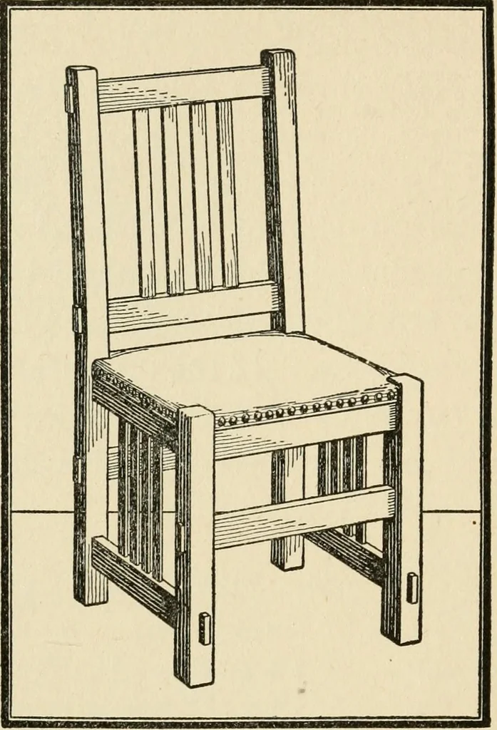 An illustration from Carpentry for beginners;, 1917, leaf 141