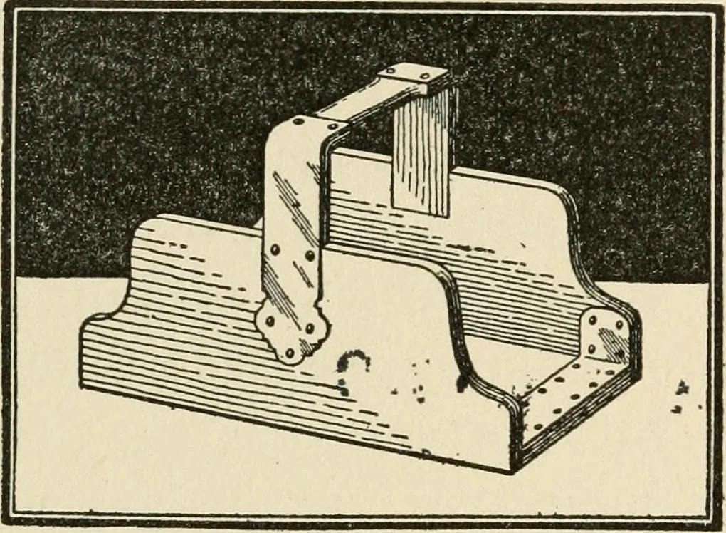 An illustration from Carpentry for beginners;, 1917, leaf 151