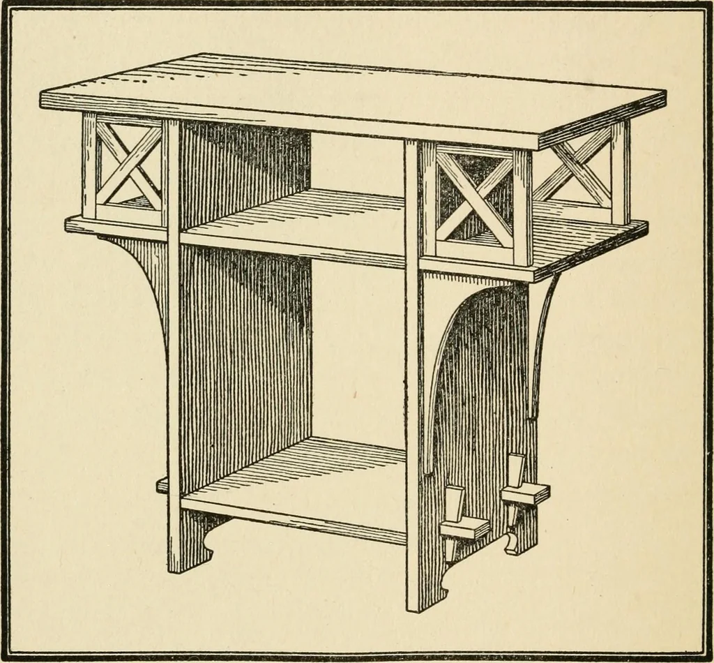 An illustration from Carpentry for beginners;, 1917, leaf 165