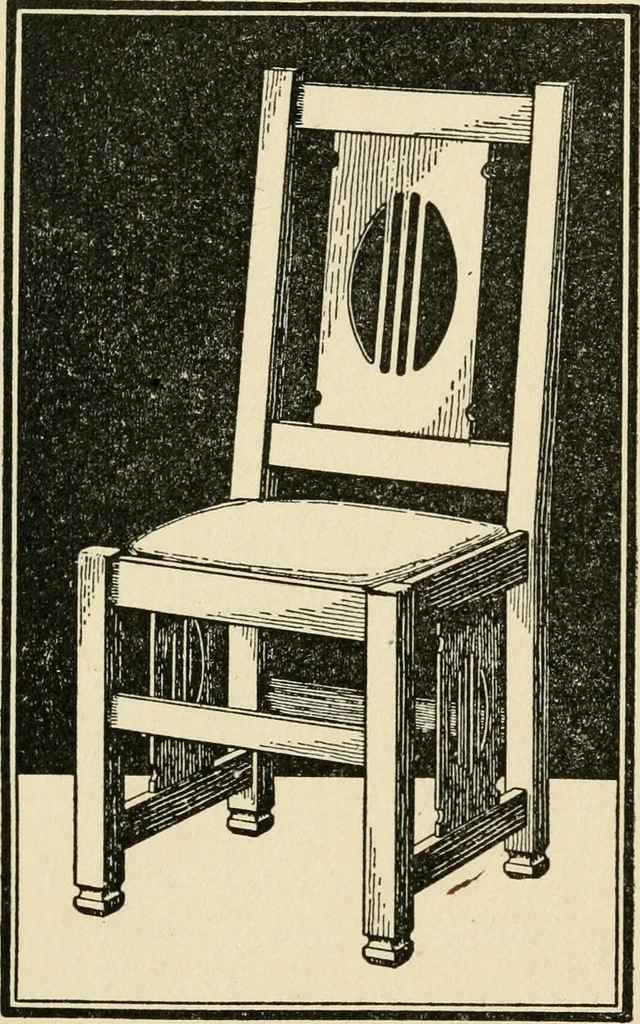 An illustration from Carpentry for beginners;, 1917, leaf 173