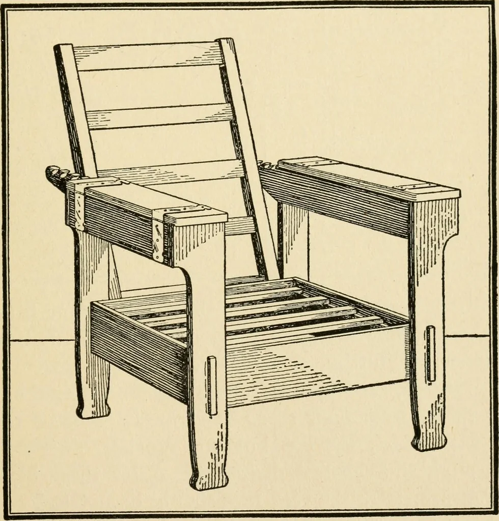 An illustration from Carpentry for beginners;, 1917, leaf 180