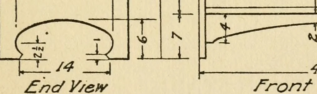 An illustration from Carpentry for beginners;, 1917, leaf 218
