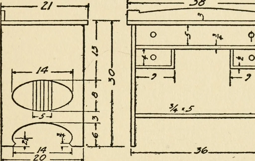 An illustration from Carpentry for beginners;, 1917, leaf 224