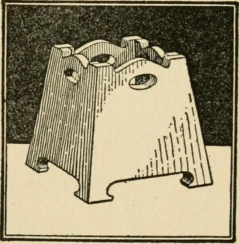 An illustration from Carpentry for beginners;, 1917, leaf 254