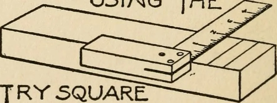 An illustration from Carpentry for beginners;, 1917, leaf 33