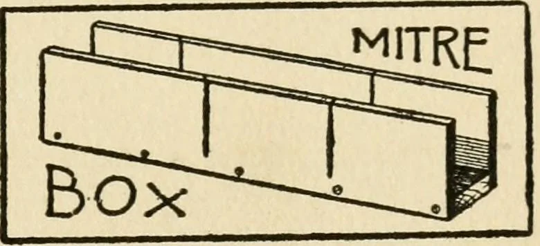 An illustration from Carpentry for beginners;, 1917, leaf 38