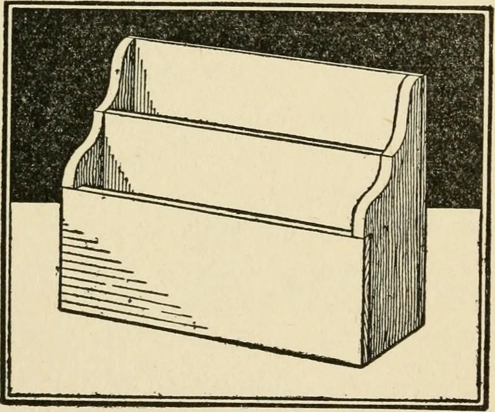 An illustration from Carpentry for beginners;, 1917, leaf 63
