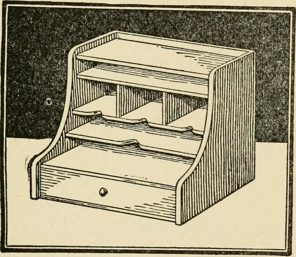 An illustration from Carpentry for beginners;, 1917, leaf 67
