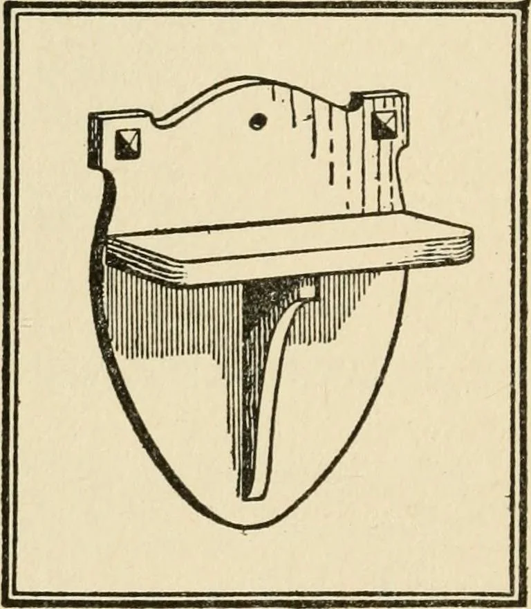 An illustration from Carpentry for beginners;, 1917, leaf 75