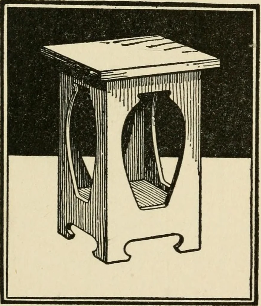 An illustration from Carpentry for beginners;, 1917, leaf 85