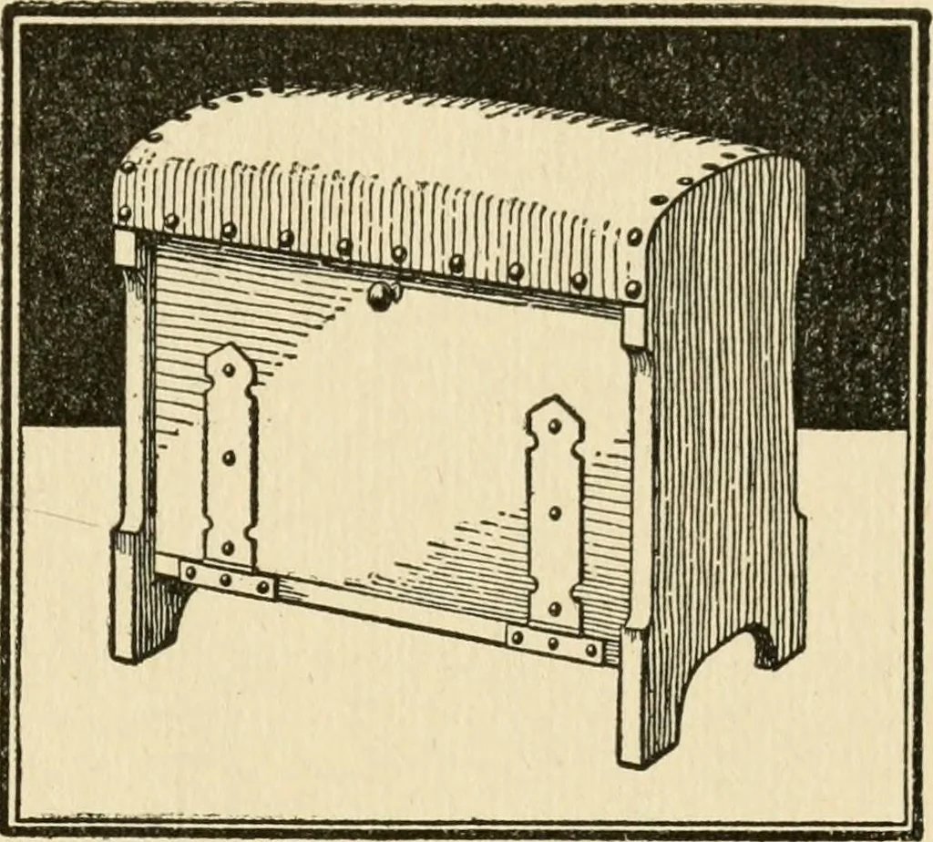 An illustration from Carpentry for beginners;, 1917, leaf 88