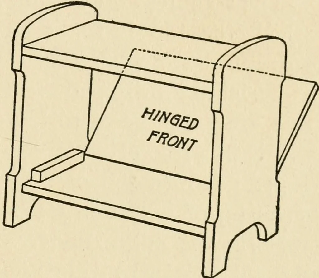 An illustration from Carpentry for beginners;, 1917, leaf 90