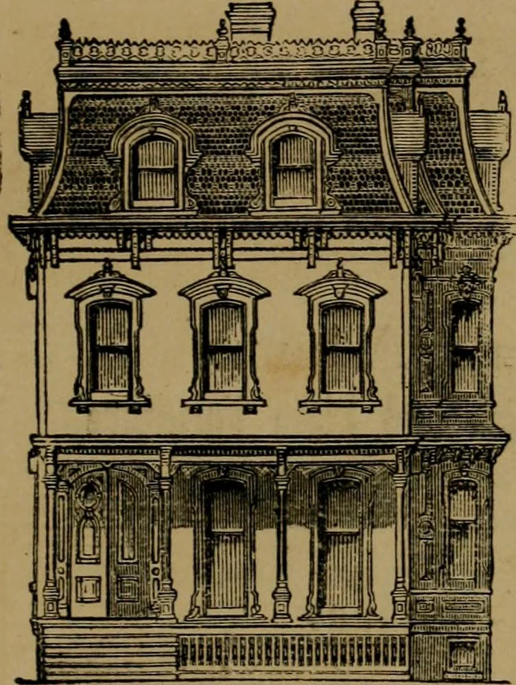An illustration from Carpentry made easy, or, The science and art of framing, on a new and improved system : with specific instructions for building balloon frames, barn frames, mill frames, warehouses, church spires, etc., comprising also a system of bridge building, with bills, estimates of cost, and valuable tables ..., 1857, leaf 216