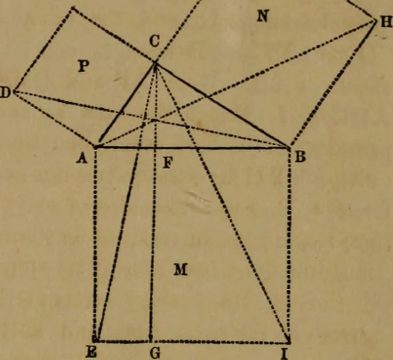 An illustration from Carpentry made easy, or, The science and art of framing, on a new and improved system : with specific instructions for building balloon frames, barn frames, mill frames, warehouses, church spires, etc., comprising also a system of bridge building, with bills, estimates of cost, and valuable tables ..., 1857, leaf 44