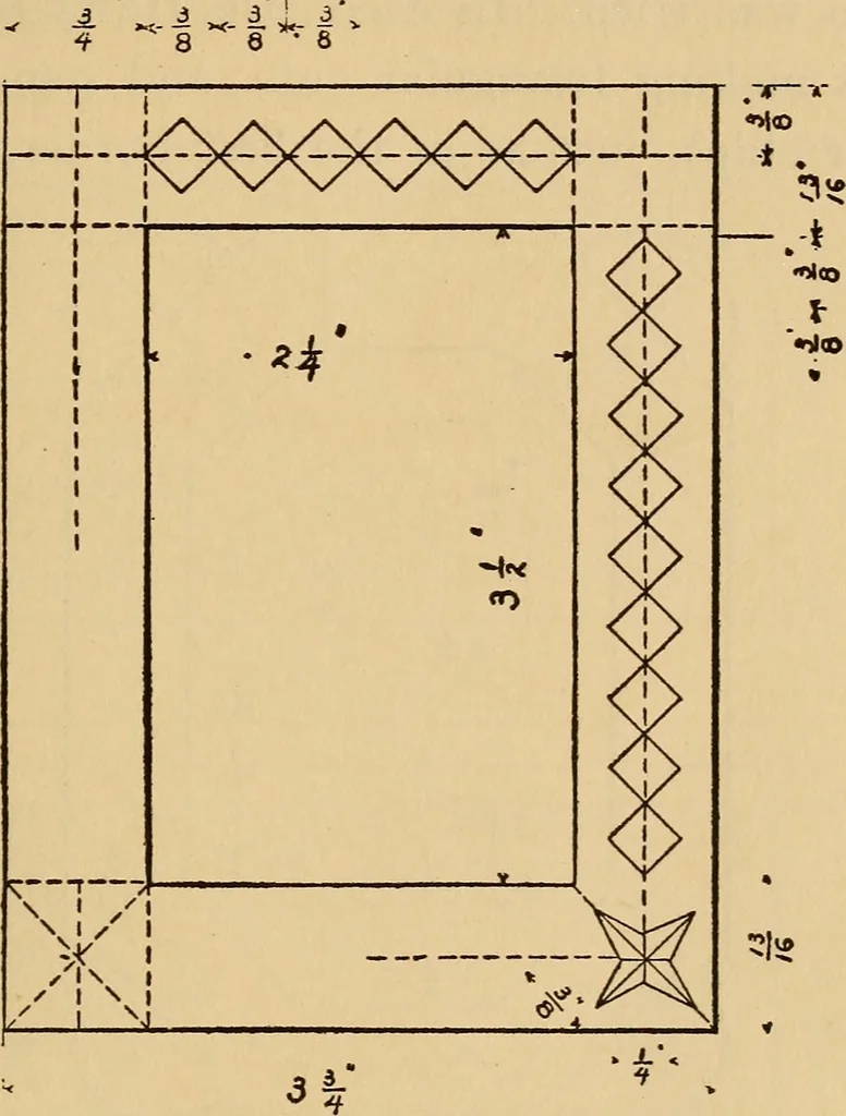 An illustration from Carpentry and woodwork, 1911, leaf 120