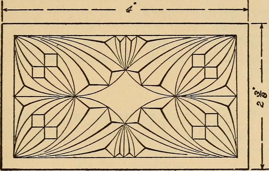 An illustration from Carpentry and woodwork, 1911, leaf 122