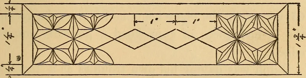 An illustration from Carpentry and woodwork, 1911, leaf 124