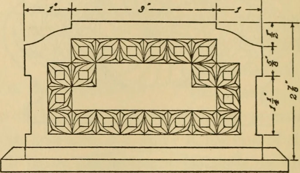An illustration from Carpentry and woodwork, 1911, leaf 135