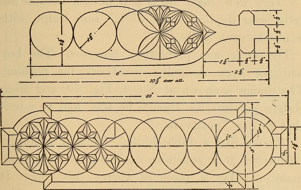 An illustration from Carpentry and woodwork, 1911, leaf 144