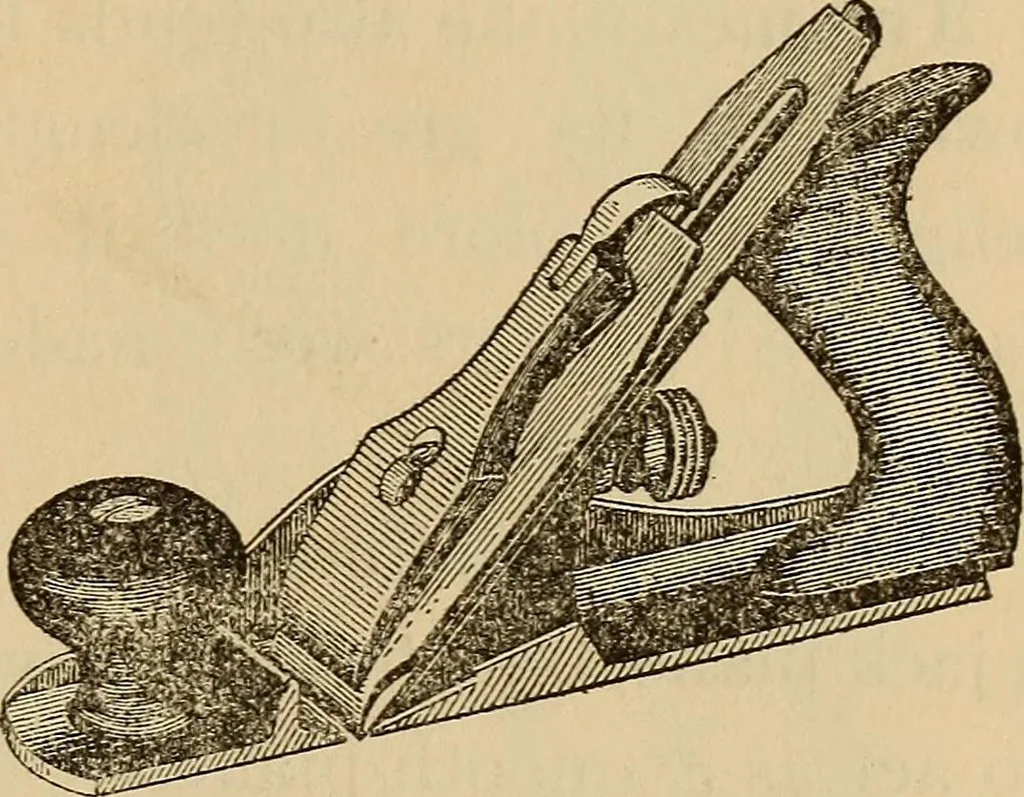 An illustration from Carpentry and woodwork, 1911, leaf 202