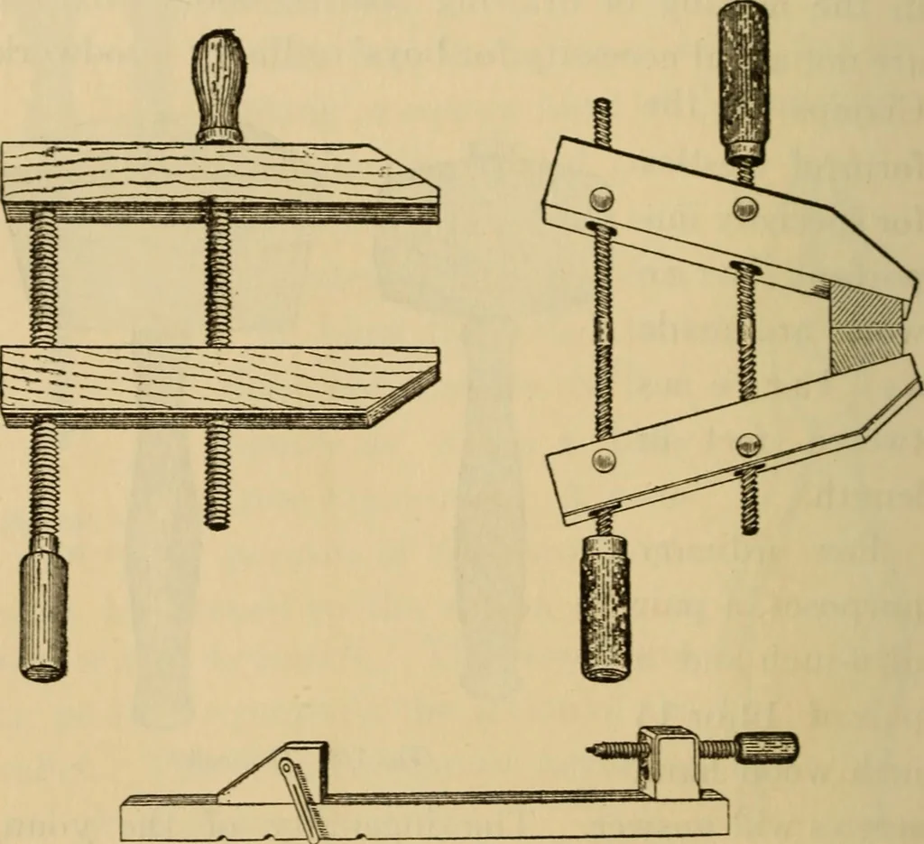 An illustration from Carpentry and woodwork, 1911, leaf 229