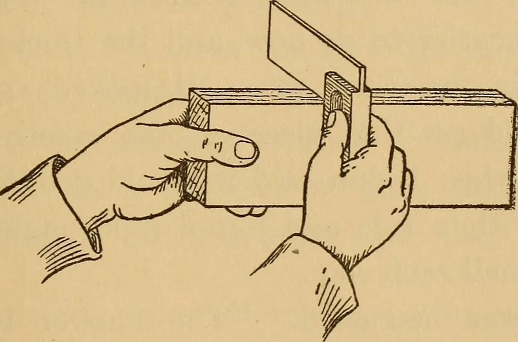 An illustration from Carpentry and woodwork, 1911, leaf 28