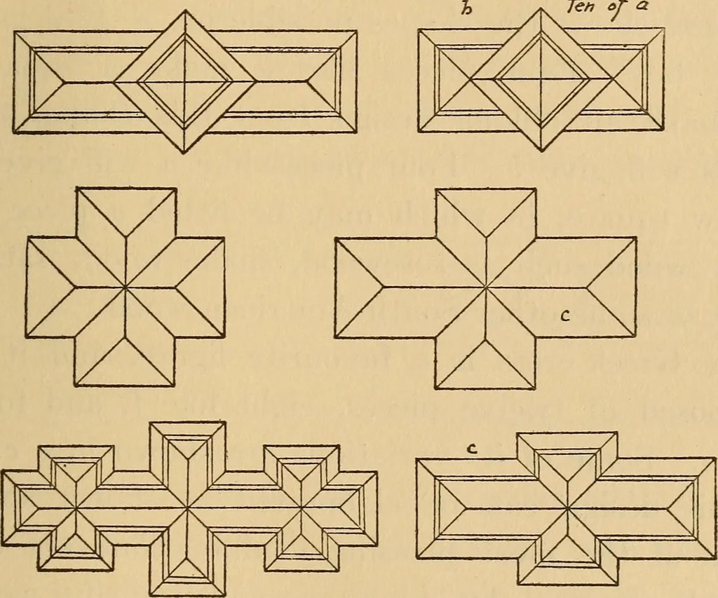 An illustration from Carpentry and woodwork, 1911, leaf 350