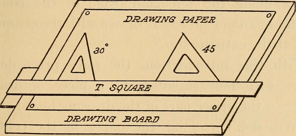 An illustration from Carpentry and woodwork, 1911, leaf 42